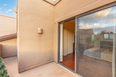 The balcony doorway