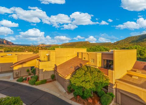 The entrance and garage from above · Aerial photograph